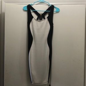 Black and White Dress